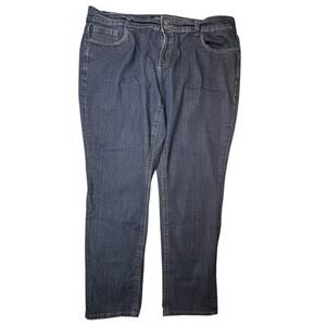 Vigoss Jeans Womens 24 Blue The Legging Super Stretch Skinny Everyday Denim